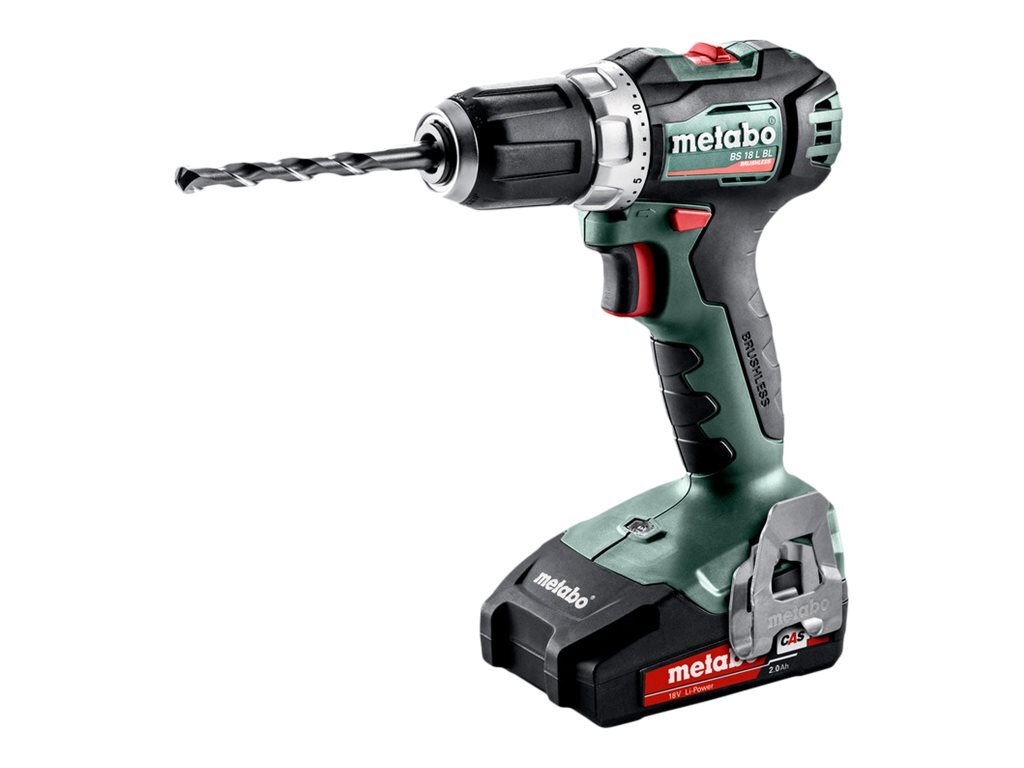 Metabo BS 18 L BL Drill/driver cordless 2-speed keyless chuck 13 mm 60 602326500