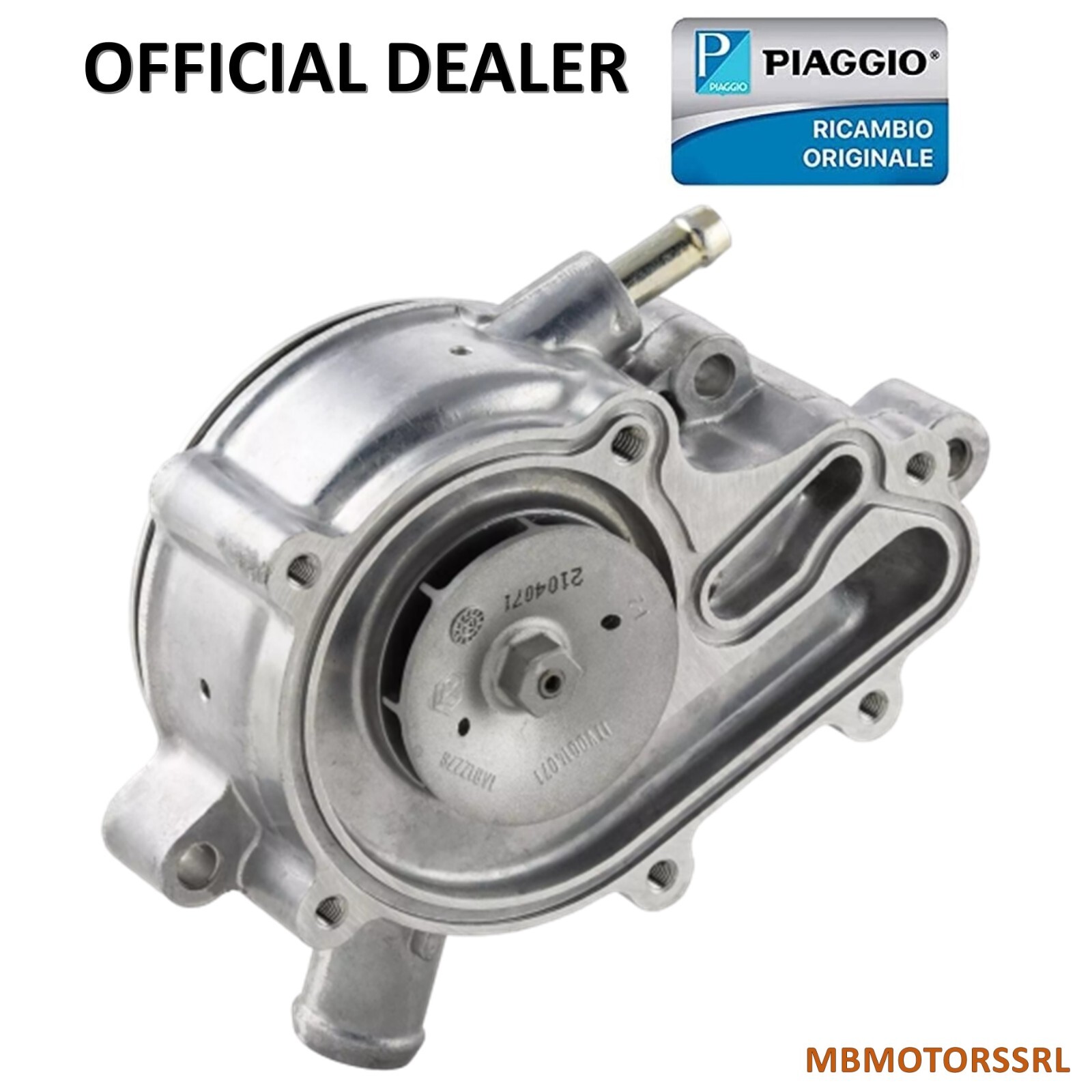 Piaggio Ruote Poste 1A0148354 ORIGINALE PIAGGIO CORPO POMPA ACQUA