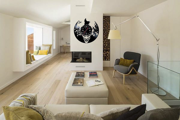 Orologio disco vinil clock orologio da parete woodstock