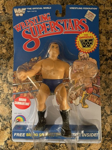 WWF LJN WRESTLING SUPERSTARS  Bruno Sammartino WWE...