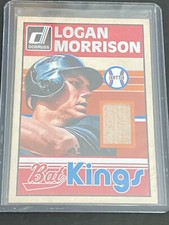 ⚾ 2014 Panini Donruss Baseball Bat Kings #13 Logan MORRISON⚾