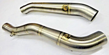 SUZUKI GSX-R  1000 GSXR TWIN AKRAPOVIC EXHAUST S/S LINK PIPES 2009- 2011