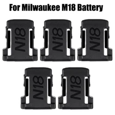 5PCS Battery Storage Rack Holder Case For Milwaukee Wall Mount Fixing Devices