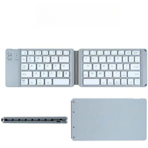 Mini Magnetic Foldable Wireless Bluetooth Keyboard For Android Windows IOS Mac - Picture 11 of 14