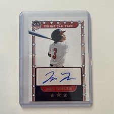 2024 Panini Stars and Stripes 15U  # NTS-JT James Tronstein Auto (RC) 