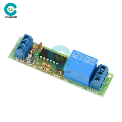DC5V 1 Way Bistable Single Key Switch Relay Module High Level Self-Locking Relay