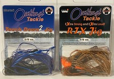 Outkast Tackle Jig Lot Of 4 Variety Of Jigs