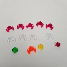 10 Ships and 3 Markers For  Under Falling Skies Board Game Czech Games Edition.