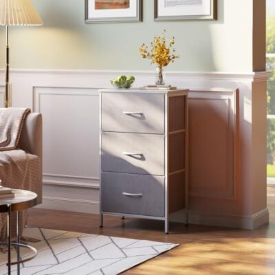 light grey dresser and nightstand Homelegance Zephyr Light Gray Dresser