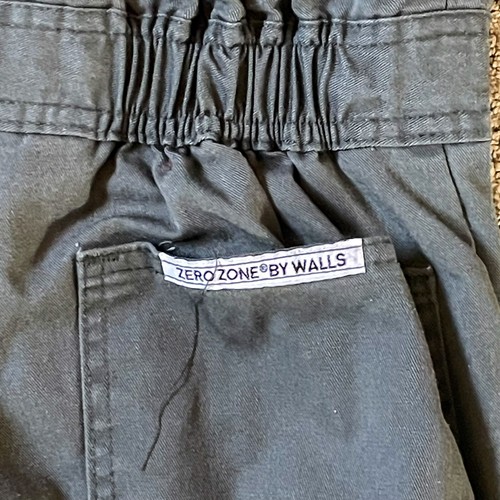 Walls Zero Zone Insulated Coveralls Lined Size Large Tall Gray Outerwear Vintage - Picture 10 of 13