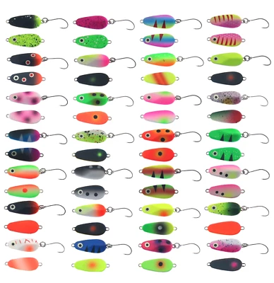 PERFECT-FISHING Bullshark Spoon 3g Forellenköder Forellenblinke Forelle Blinker