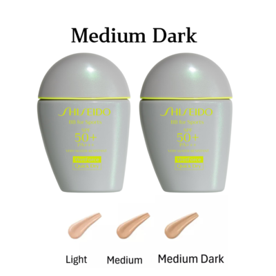SHISEIDO BB for Sports Medium Dark SPF50+ PA+++ Waterproof & Quick