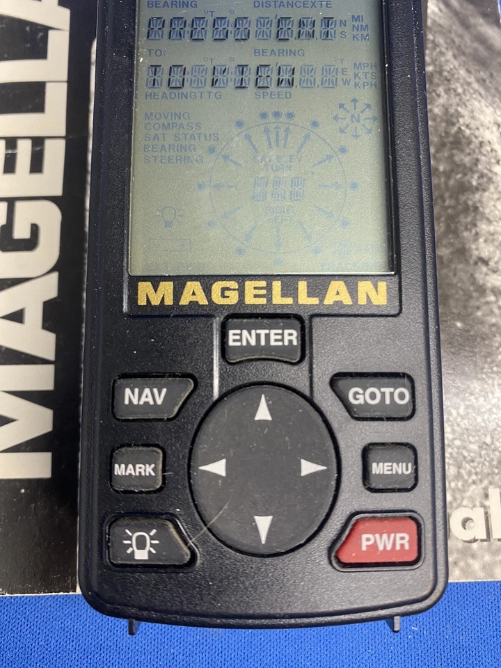 MAGELLAN GPS PIONEER SATELLITE NAVIGATOR HANDHELD TAIWAN - Image 4 of 4