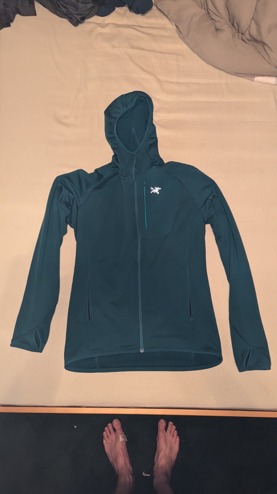 Arc'teryx Delta MX Hoody, size M, color teal, like new | Inox Wind