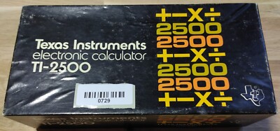 0729 Taschenrechner Texas Instruments TI-2500