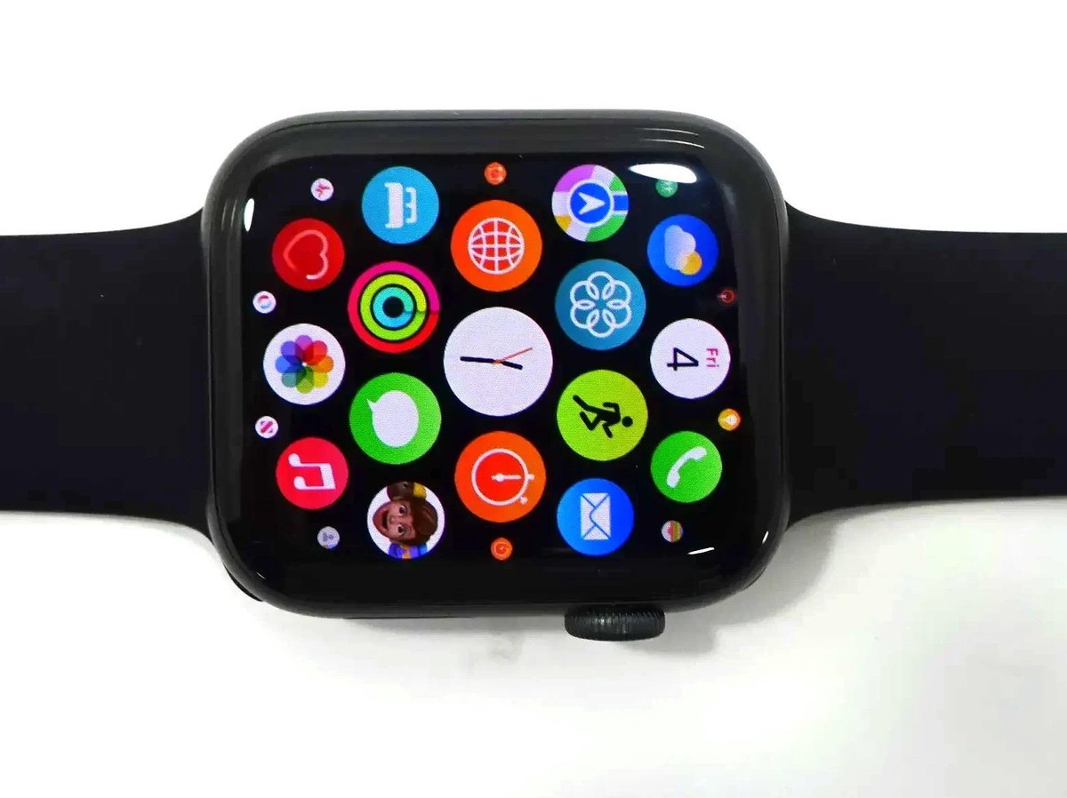 APPLE Watch S6 44mm GPS LTE A2294 Black Good Working