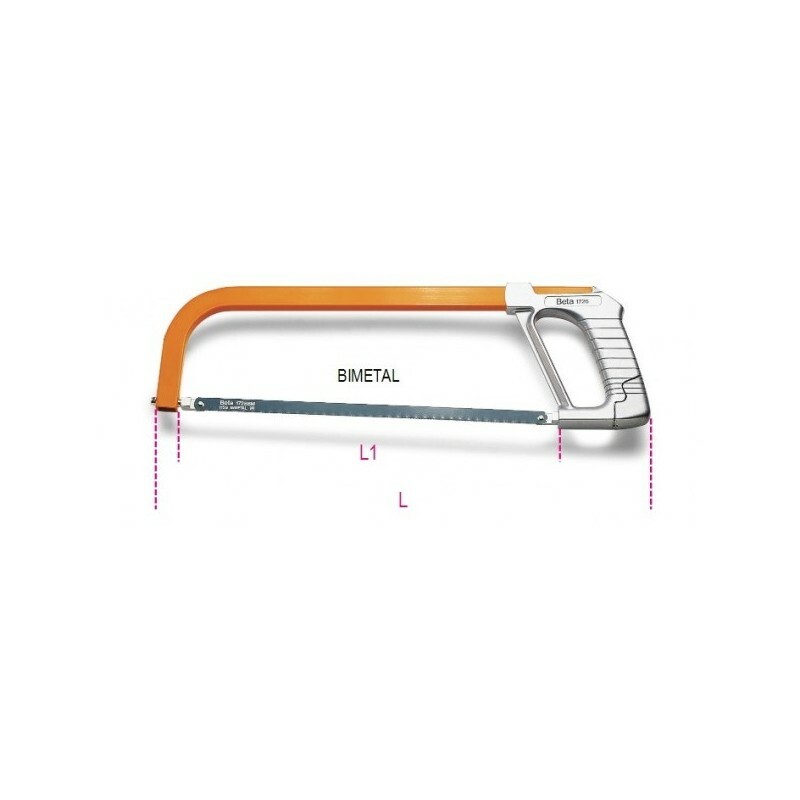 SEGHETTO DA FERRO CON IMPUGNATURA IN ALLUMINIO BETA 1726