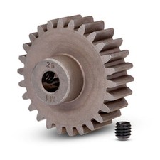 NEW Traxxas Pinion Gear 26T 1.0 Mod/5mm Shaft w/Screw Maxx FREE US SHIP