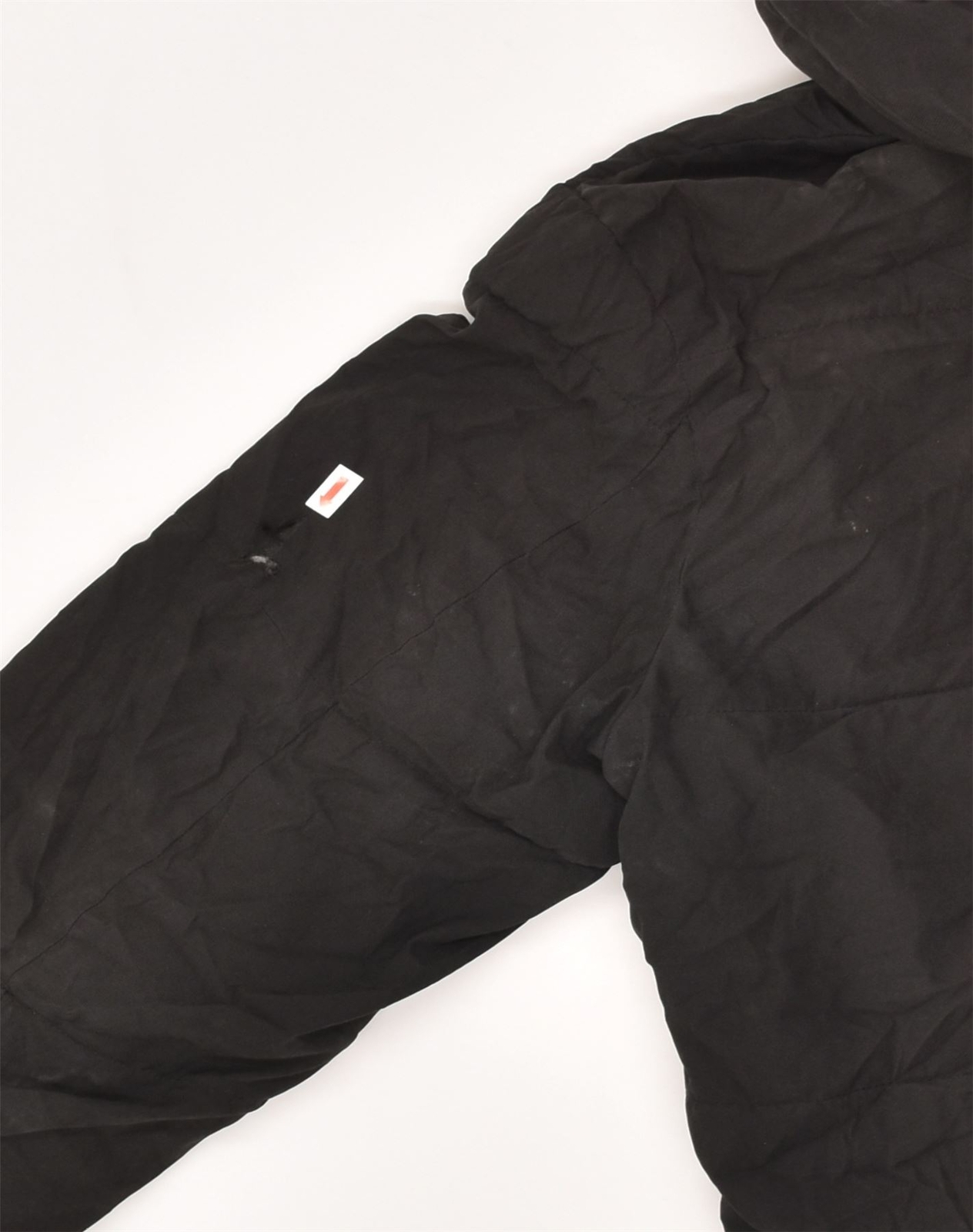 JACK & JONES Mens Hooded Padded Jacket UK 44 2XL Black Polyester AB10