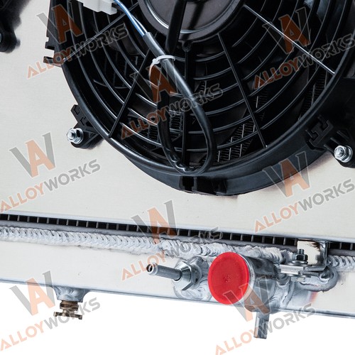 3 Row Radiator Shroud Fan For 1998-04 Nissan Frontier 2000-2004 Xterra XE SE AT - Picture 4 of 11