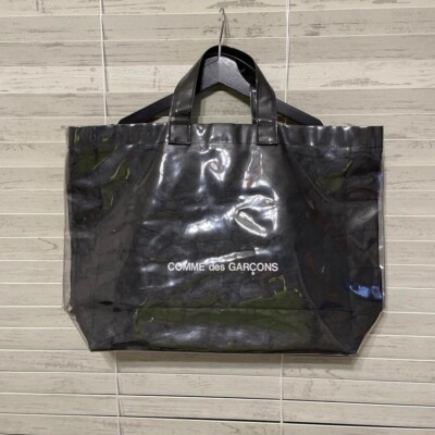 COMME des GARCONS PVC Tote Bag Black Women | eBay