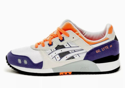 ASICS Gel Lyte III OG Orange/Purple | eBay
