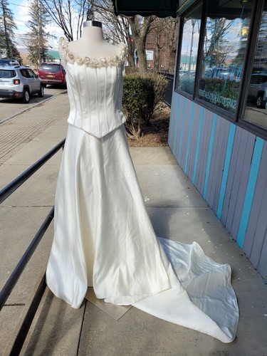 Romantic Wedding Gown Dress Corset 