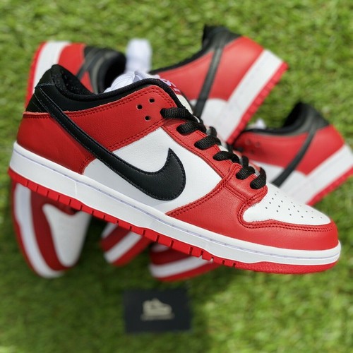 Nike SB Dunk Low Pro Chicago Black Red White UK 6 | EU 40 | eBay