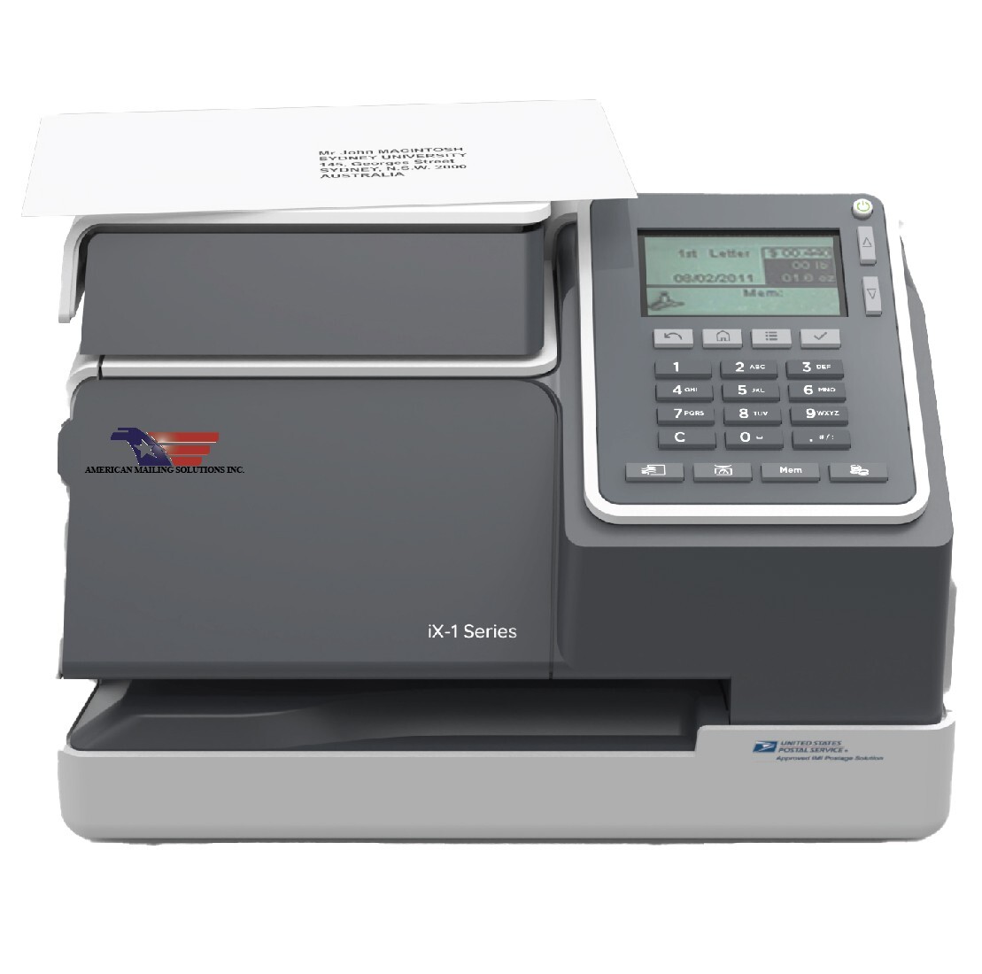 Quadient IXINK1 Replacement Ink Cartridge for iX1 Series Postage Meter