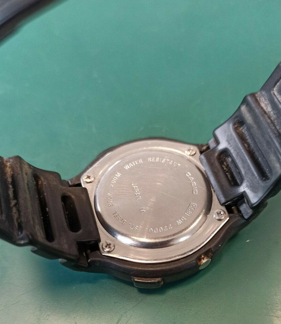 Casio Depth Gauge DW 220dg Vintage Diver Watch RARE Model for sale