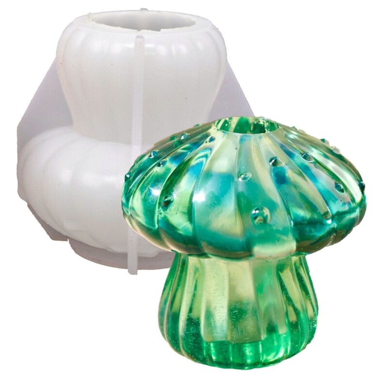 Silicone Molds Resin Epoxy Molds Handmade Art Supplies Mushroom Shape-image