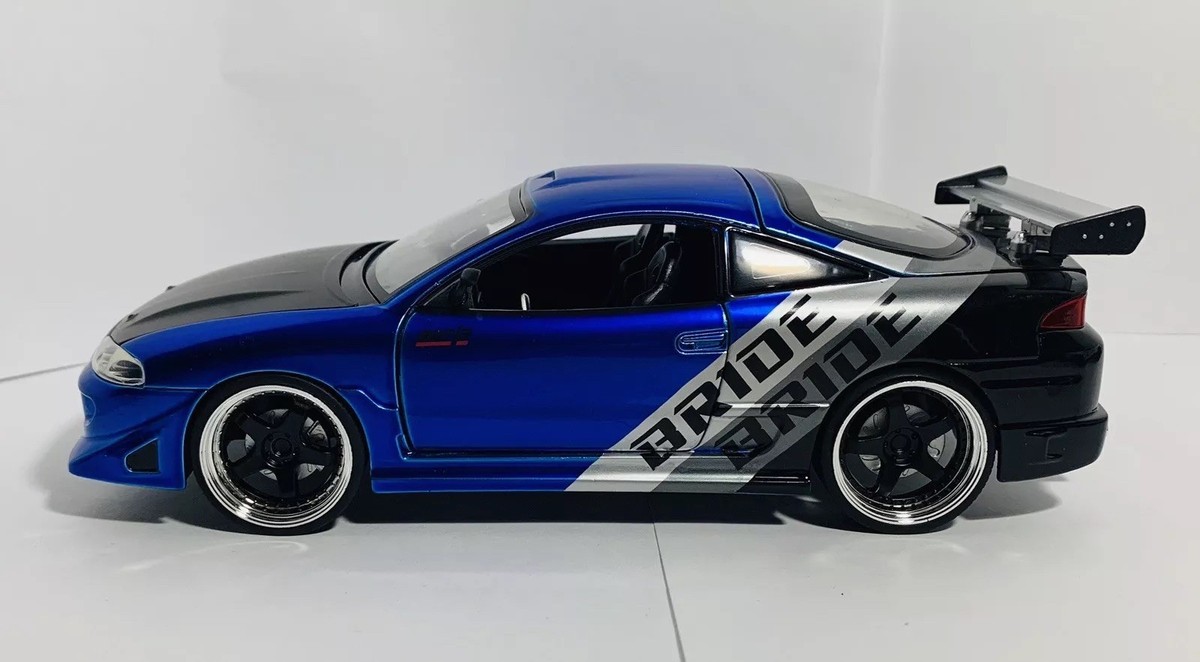 Jada JDM Tuners 1:24 1995 Mitsubishi Eclipse ( Candy Blue W