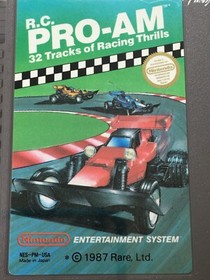 Nintendo NES Spiel - Autorennen &ndash; R.C. PRO AM &ndash; Klassiker