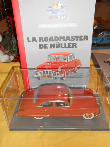 Hachette Les voitures de Tintin E:1/24 La Roadmaster de Müller Réf. 023