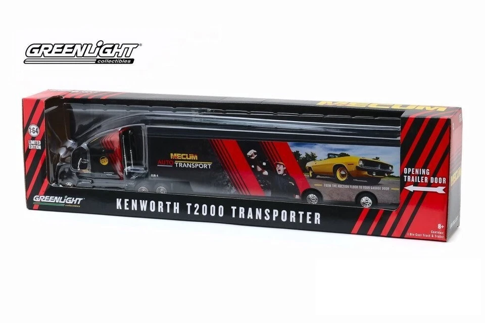 Greenlight 1/64 Kenworth T2000 Auto Transporter -Mecum Auctions #30106📌USA - Image 2 of 3