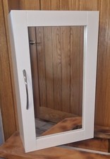 SINGLE DOOR FRAMED MIRROR CABINET NEW IN BOX