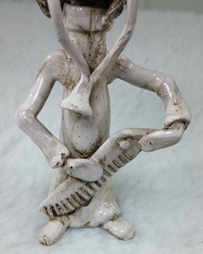Vintage Dino Bencini Italien Figur Kunst Skulptur Arzt signiert Sammlerstück 5" - Bild 3 von 12