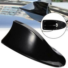Black Shark Fin Roof Antenna Aerial Fmam Radio Signal Decor Car Trim Universal Black Shark Fin Roof Antenna Aerial Fmam Radio Signal Decor Car Trim Universal