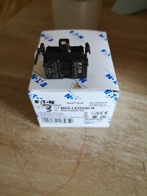 1PCS New Eaton Moeller M22 Series M22-LED230-G/R/B/W LED Element 220V Brand