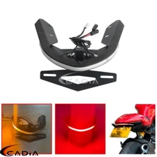 LED Tail Tidy Fender Eliminator W/ Turn Light For Ducati Monster 821 1200 1200 S