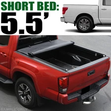 TLAPS For 2016-2024 Titan 5.5 Ft Bed Low Profile Roll Up Vinyl Tonneau Cover v2