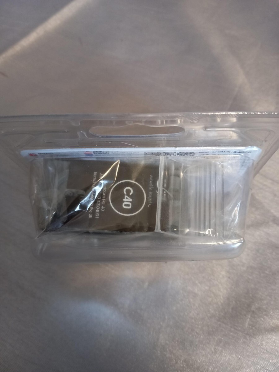 Canon PG-40 Black Cartridge Cartuccia D'inchiostro Originale - Foto 3