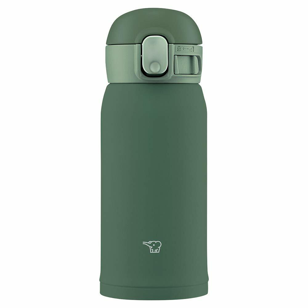 ZOJIRUSHI Water Bottle Stainless 360ml SMWA36GD Khaki New in Box eBay