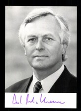 Bernd Schmidbauer Autogrammkarte Original Signiert # BC 203696