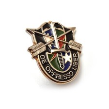 ARMY SPECIAL FORCES UNIT GREEN BERETS BADGE LAPEL  BADGE PIN