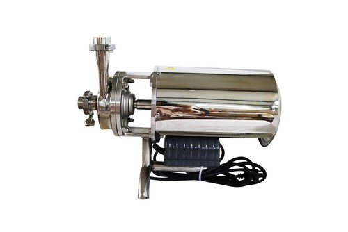 3T/h Centrifugal Pump Sanitary Beverage Food Grade Noise Reduction Stainless110V - Picture 2 of 5