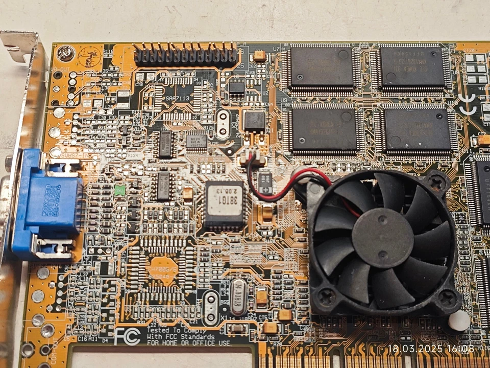 AGP 3D CARD ASUS AGP-V3800/32M NVIDIA RIVA TNT2 32 MB SGRAM - Image 4 of 4