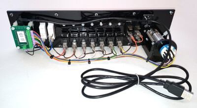 Cessna 172 Style Main Switch Panel for Flight Simulation - Brand