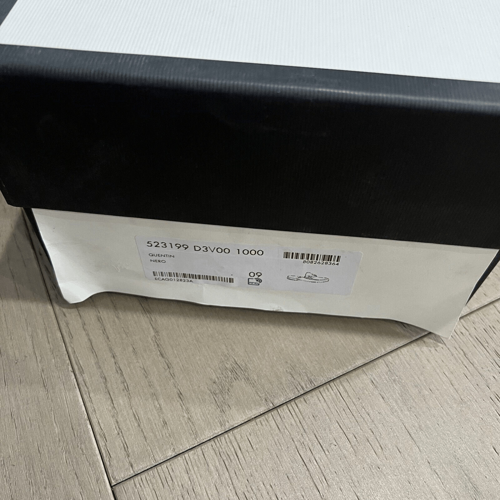 GUCCI Quentin Horsebit Mules Loafers Men's Open Roos Black Size 9 NEW image 3