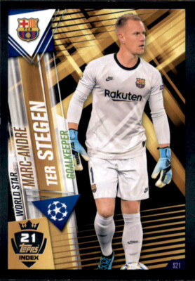Match Attax 101 S21+W21  - Marc-Andre ter Stegen - World Star - 2019/2020
